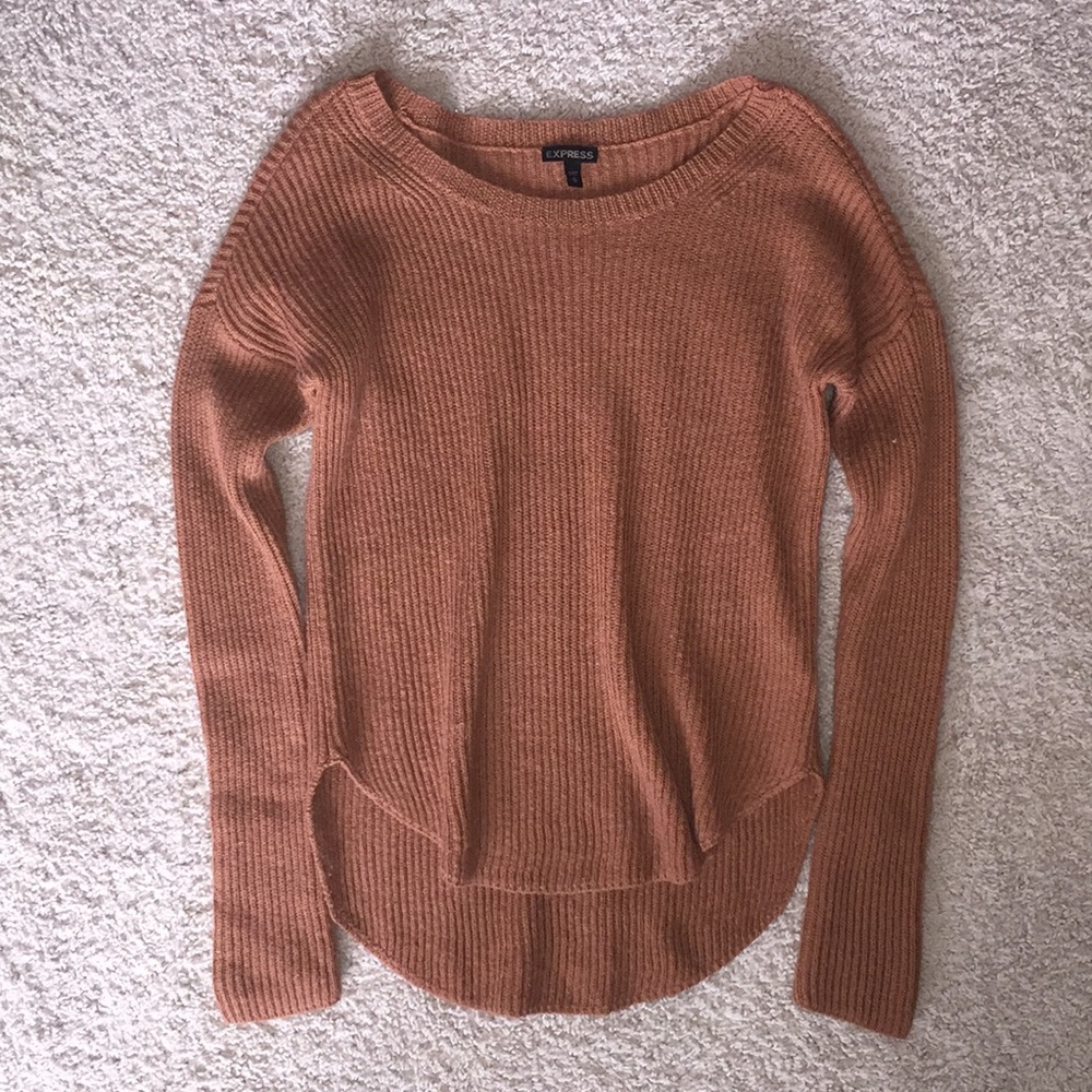 hi low sweater